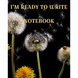 I'M READY TO WRITE NOTEBOOK