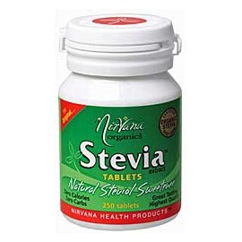 Nirvana Organics Stevia 250 Tablets
