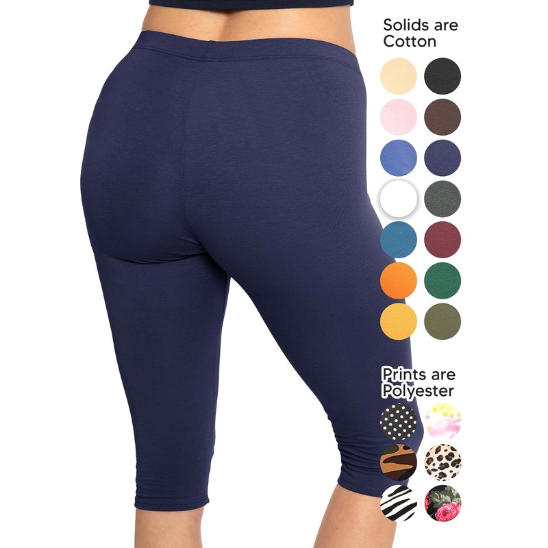 Stretch is Comfort Leggings para mujer de talla grande Oh