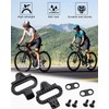 ZAMXHUG Cleat Compatible SPD, MTB Cleat Suitable for Men and