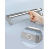 QWORK® 33 cm Kitchen Roll Holder No Drilling – SUS304
