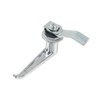 Quluxe 2 Pcs Chrome Zinc Alloy Handle Cabinet Locks Distribution