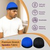 DURALA Adjustable Wave Caps for Men, Premium Elastic Stocking Cap