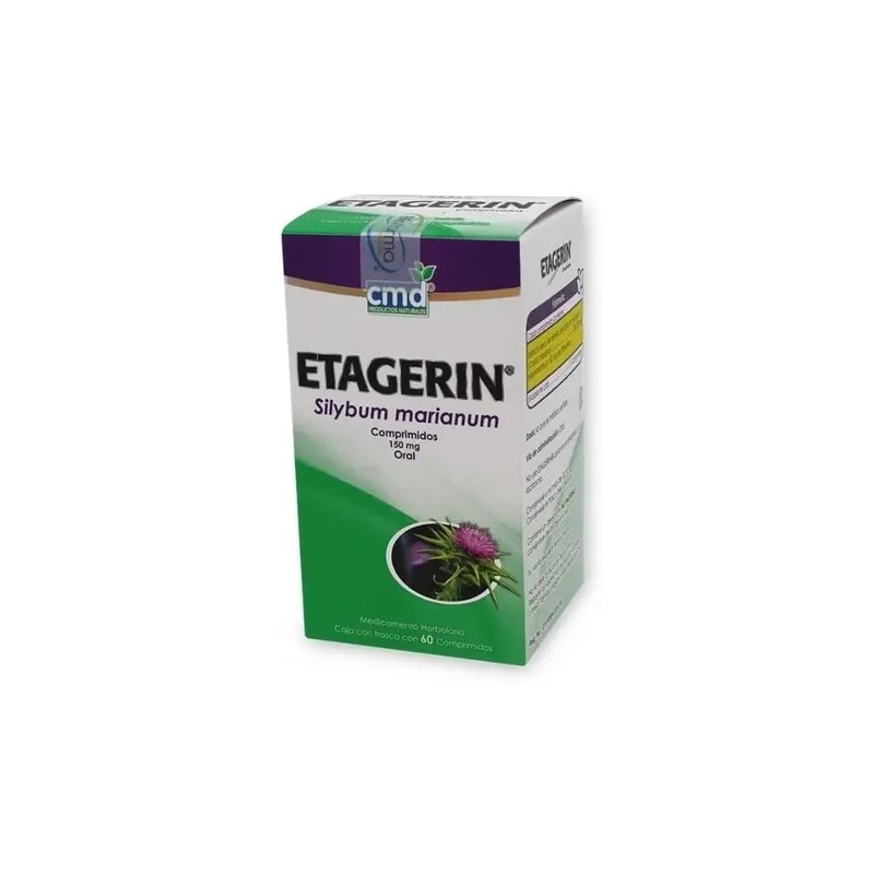Etagerin Silybum Marianum (cardo Mariano) C/60 Comp. Cmd
