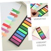 TEHAUX 10sets Semi Sticky Index Tabs Unique Arrow Flag Page