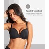 Panache Women's 365 Plunge Bra | Black 36GG | Deep