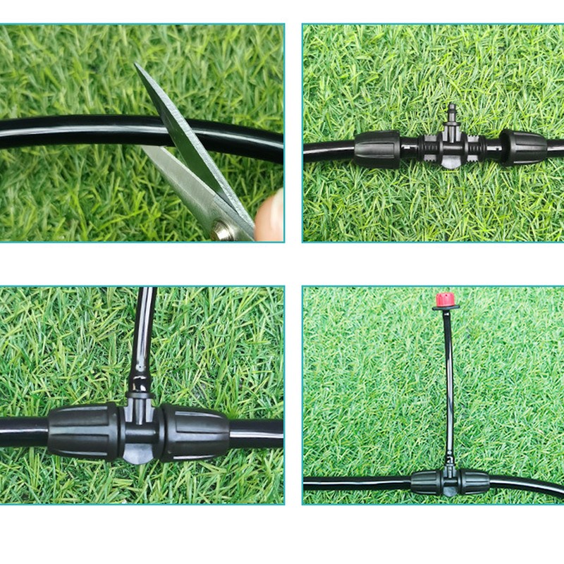 20M 4/7 Hose Garden Irrigation System Automatic Drip Irrigation Kit
