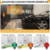 Adjustable Garage Parking Sensor Aid with with Red/Yellow/Green LED Display,