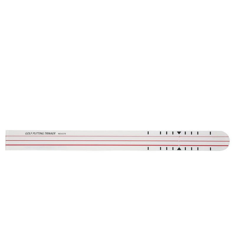 Golf Putting Mat Acrylic Accurate Scale Line Portable Double Sided