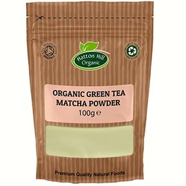 Organic Matcha Green Tea Powder 100g by Hatton Hill Organic