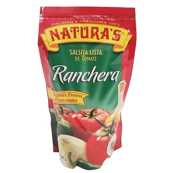 NATURA'S Ranchero Sauce, Salsa, 8.0 oz., 6 Count