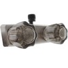 Dura Faucet DF-SA100S-SN RV/Motorhome/Trailer Shower Faucet Valve Diverter with Smoked