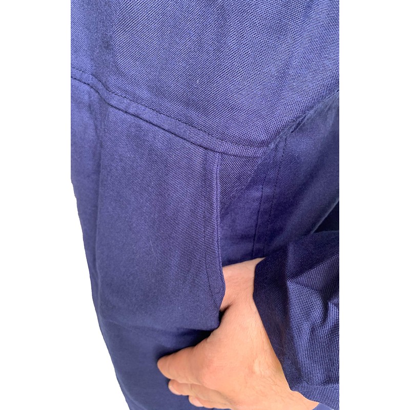 Turners Mens Work Overalls Boilersuit Navy - Warehouse Garages Students