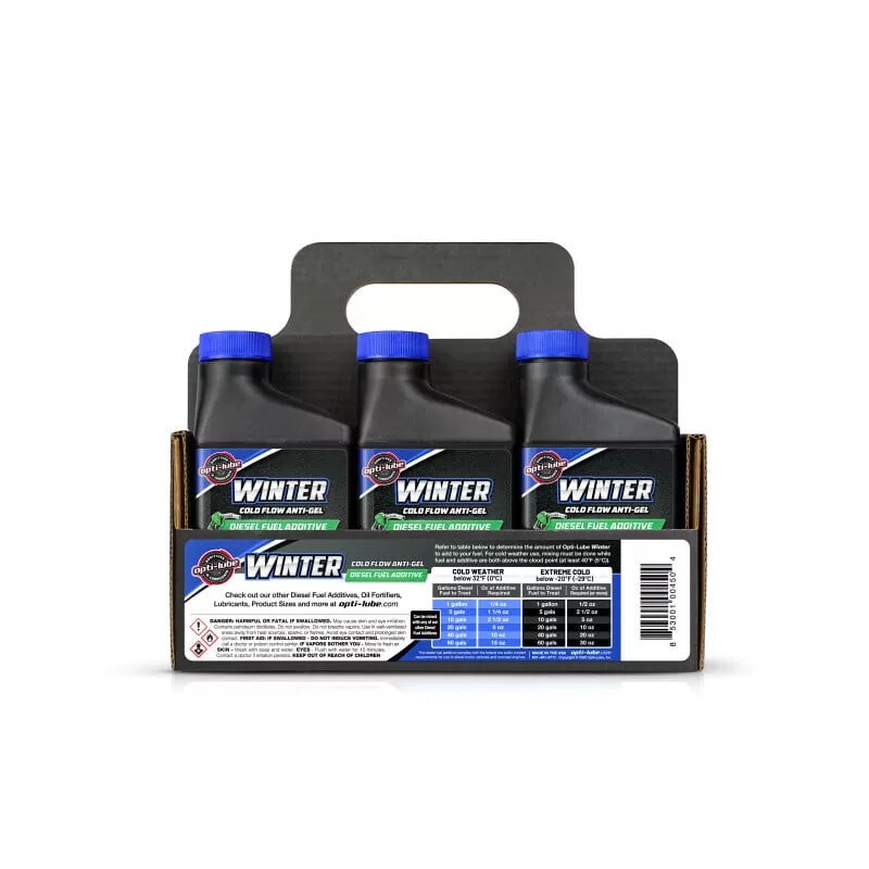 Opti-Lube Winter Formula Diesel Fuel Additive - 8oz 6 Pack
