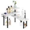 Homode Bathroom Counter Organizer Corner Shelf, Kitchen Countertop Organizer, 3