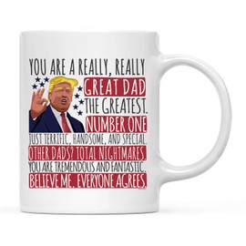 NeeNoNex You are A Really, Really Great Dad Ceramic Mug - Funny Gift for Father (Dad)