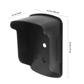 DOITOOL Wall Mount Cover Simply Plastic Doorbell Chime Protector for Attendance Machine Supplies