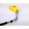 yueton Plastic Coach Whistles with Lanyard, Pack of 6 (Yellow)