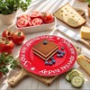 GOWARM You Are Special Today Red Plate – 10.6" Ceramic
