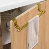 Coufce 2 Pack 9 Inch Towel Holder, Gold Bathroom Towel