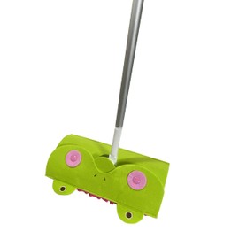 HatsumeiLabox Cleaning Scrunchie Animal Mop with Flooring Wiper (Frog)