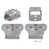 BS-KANKANA-GO54 Surveillance Camera Angle Adjustment Housing Bracket Mounting Bracket, 2.6