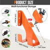 KETEBAIYI Chainsaw Hanger, Heavy Duty Chain Saw Stand 3-in-1 Wall