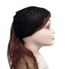 Oyabridal 7.2'' Wide Thin Black Lace Elastic Headbands for Women
