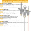 Criditpid 69L17 Pilot Assembly Natural Gas for Lennox Elite, IHP,