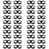 40PCS Double Clips Pipe Clamp Clips, PVC Plastic Shelf Pole