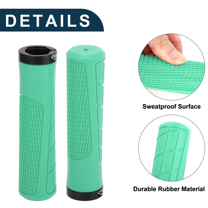 TUCKBOLD Bike Handlebar Grips Covers 135mm Long Lightweight | Bicycle
