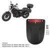 Motorcycle Front Mudguard Extension, ABS Front Extender Mudguard Guard Replacement