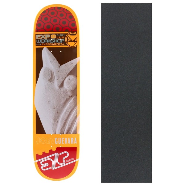 Alien Workshop Skateboard Deck EXP Series Joey Guevara Orange 8.375"
