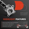 A-Premium Rear Driveshaft Drive Shaft Prop Shaft Assembly Compatible with