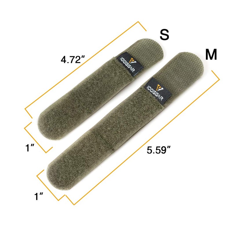 IDOGEAR Tactical Fastening Binding Strap Hook & Loop Reusable Strap(4