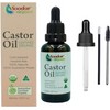 Soodox Organic 100% Certified Organic Castor Oil 50mL