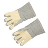 1 Pair Heat Resistant Gloves Separate Fingers Hot Proof Mitts
