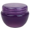 Beauticom Frosted Container Jars with Inner Liner and Lid for