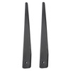 sourcing map 2PCS Morse Taper Drift Key 190mm Carbon Steel