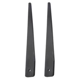 sourcing map 2PCS Morse Taper Drift Key 190mm Carbon Steel Drill Chuck Sleeve for MT3 Removes Morse Taper Adapter