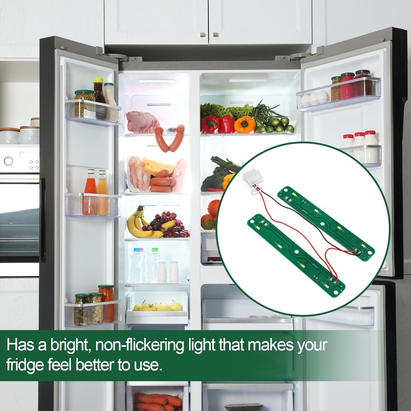W11527432 W11042554 Refrigerator LED Light Module Replacement Whirlpool Maytag Amana