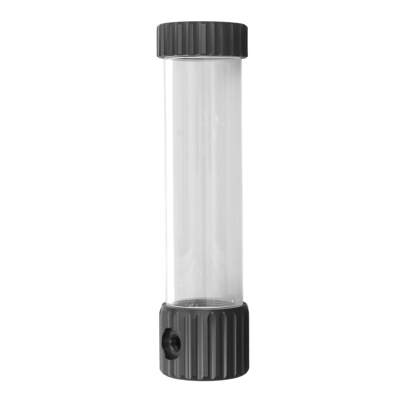 Cylindrical Water Cooling Reservoir Built in Filter Transparent 515ml Water