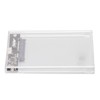 Transparent Hard Drive Enclosure External SSD Hard Disk Case for