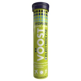 Voost Hydrate Electrolyte Effervescent Tab - Lemon + Lime X 20