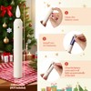 Yungyan 12 Sets Christmas Window Candles with Dusk to Dawn,