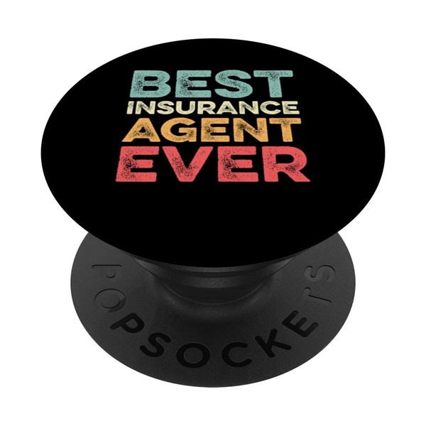 Bester Versicherungsvertreter Engagierter Arbeiter PopSockets mit austauschbarem PopGrip