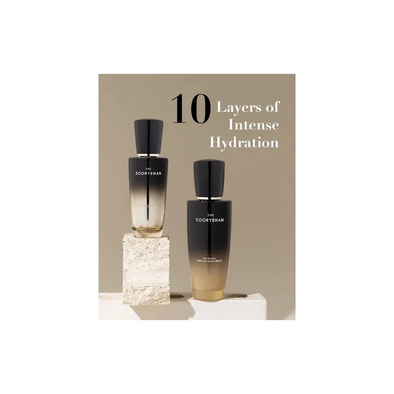 Sooryehan The Black Skincare Set (160 Ml 5.41 Fl Oz)