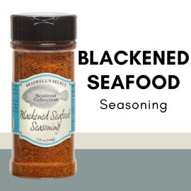 Braswell's Select Seafood Collection Spice (Set of 2) Bundle Includes: Blackend Seafood Seasoning 5.25oz & Savory Salmon Seasoning 6.25oz