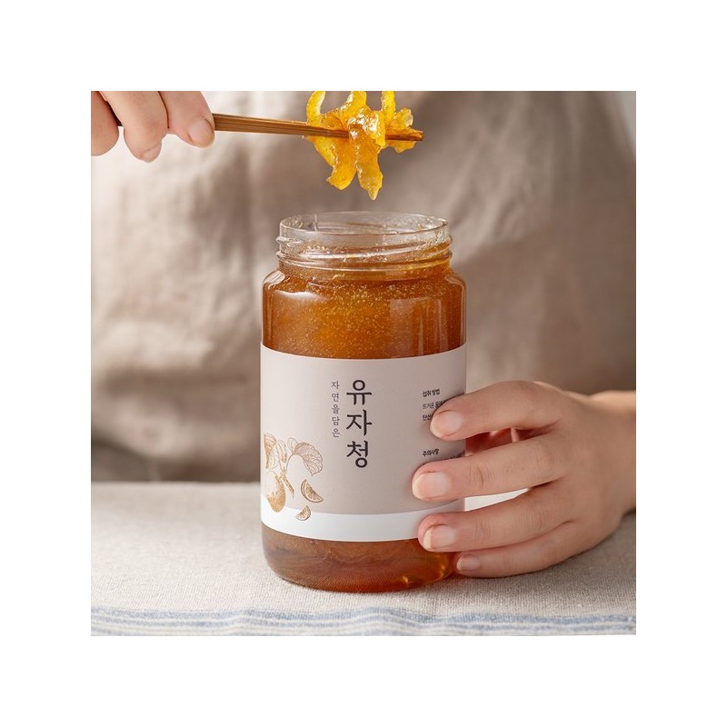 논산농부의 수제 유자청 700g Nonsan Farmer's Handmade Yuzu Citrus Jam