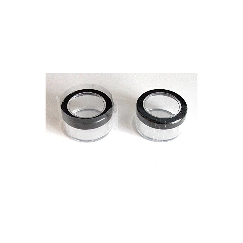 3/5ml Clear Plastic PERFORATED Shrink Bands for Jar/Bottle Caps 4